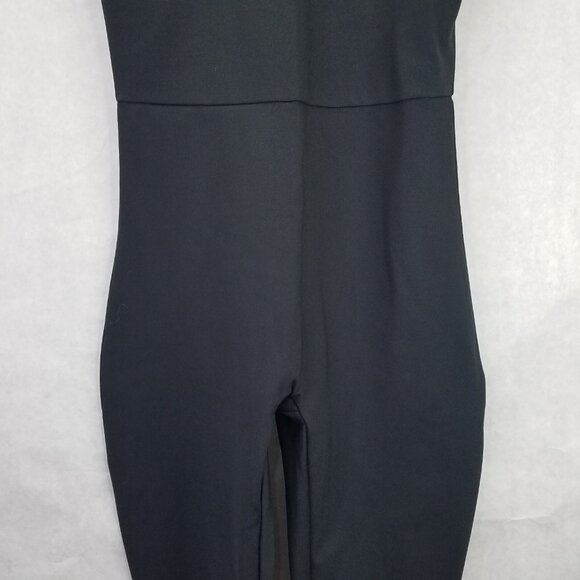 Girlfriend Collective Scoop Back Unitard Women's S Jumpsuit Black Ballet Yoga - Picture 5 of 16